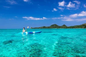 【石垣島/半日】絶景スポット『川平湾』を一望☆のんびりカヤックツアー