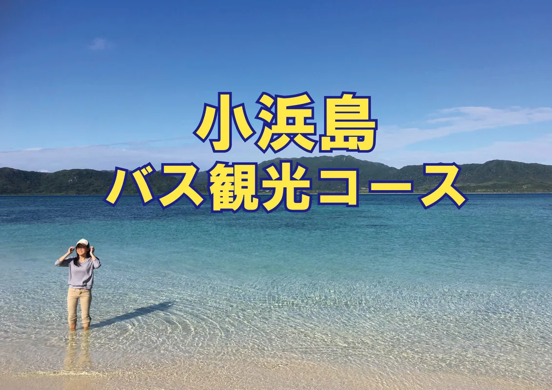 【石垣島発着】小浜島バス観光コース09:00・10:30発◆2024年1月以降（ES-3）