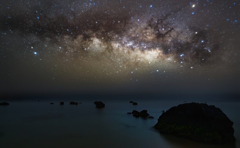 石垣島星空、天の川、ナイトツアー