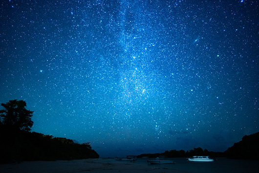 【石垣島/1時間】日本初☆星空保護区の川平湾で感動の星空浴ツアー＜撮影データ付き＞（ES-108）